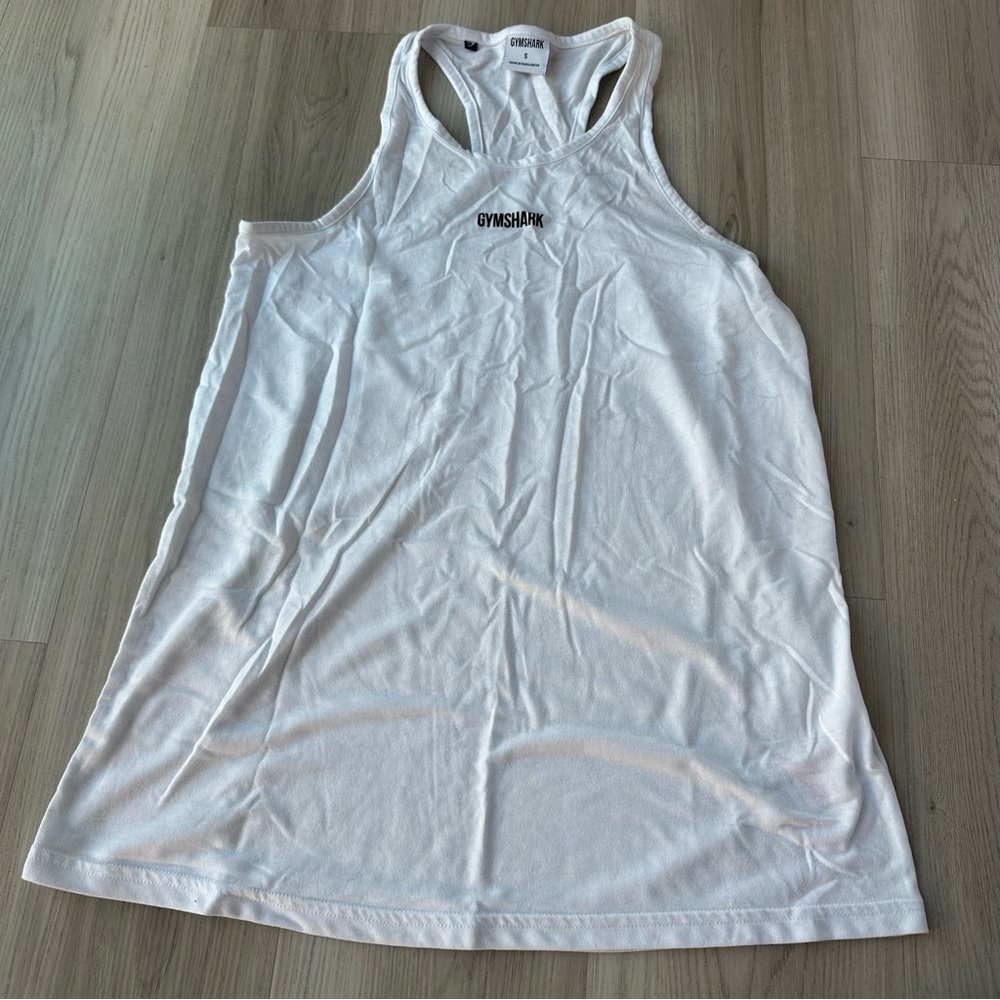 Gymshark Classic White Tank Top